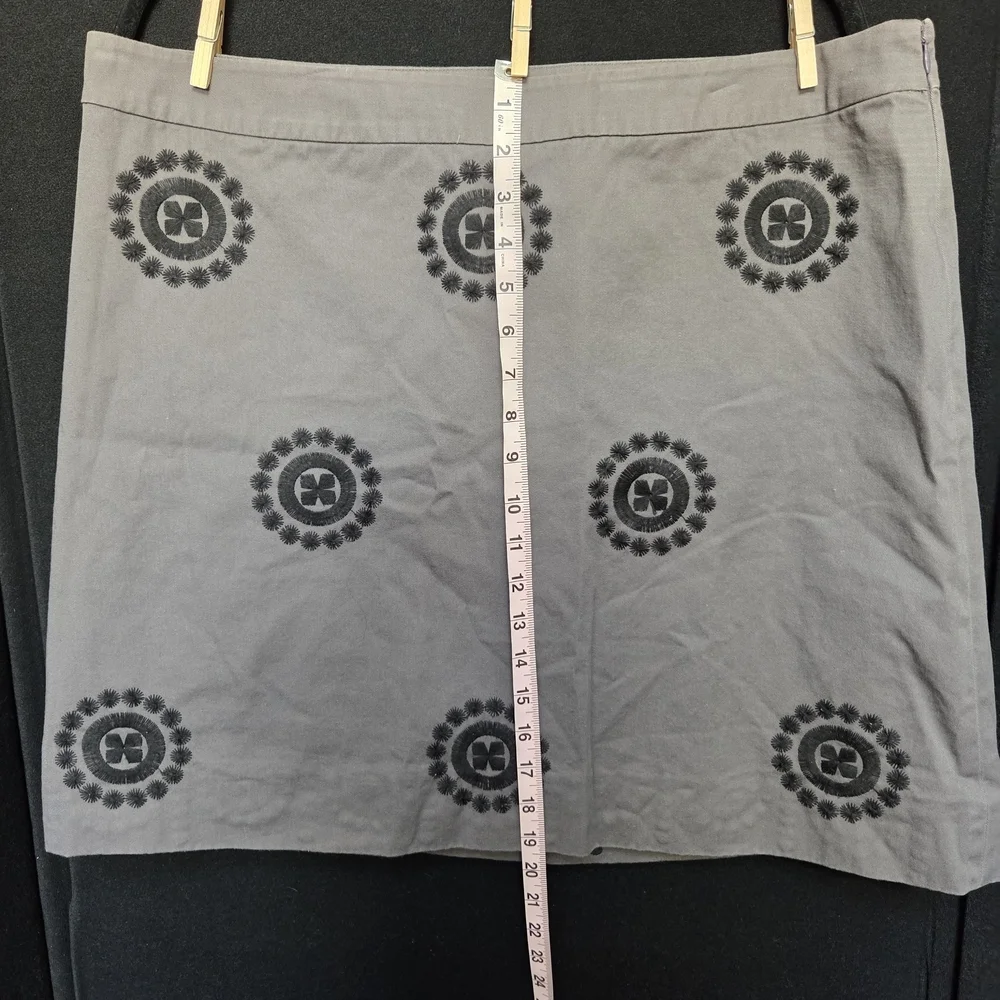 Boden Womens Skirt Size 14 Embroidered A Line Mini